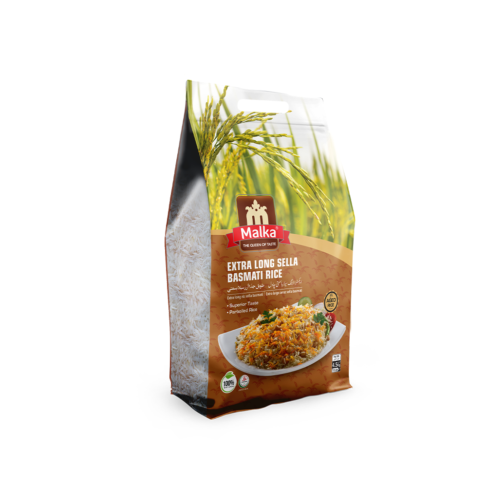 Extra long sella basmati rice